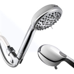 VANCOCO High-Pressure Handheld Shower Head – 9 Spray Modes, 5-Stage Filter, 69" Hose