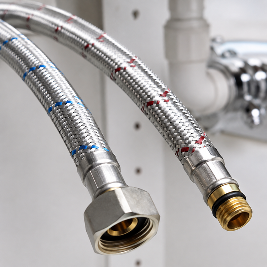 Hydronische Verbindungstechnik in DACH-Installationen: Die Mechanik der G3/8 x M10 flexiblen Anschlussschläuche