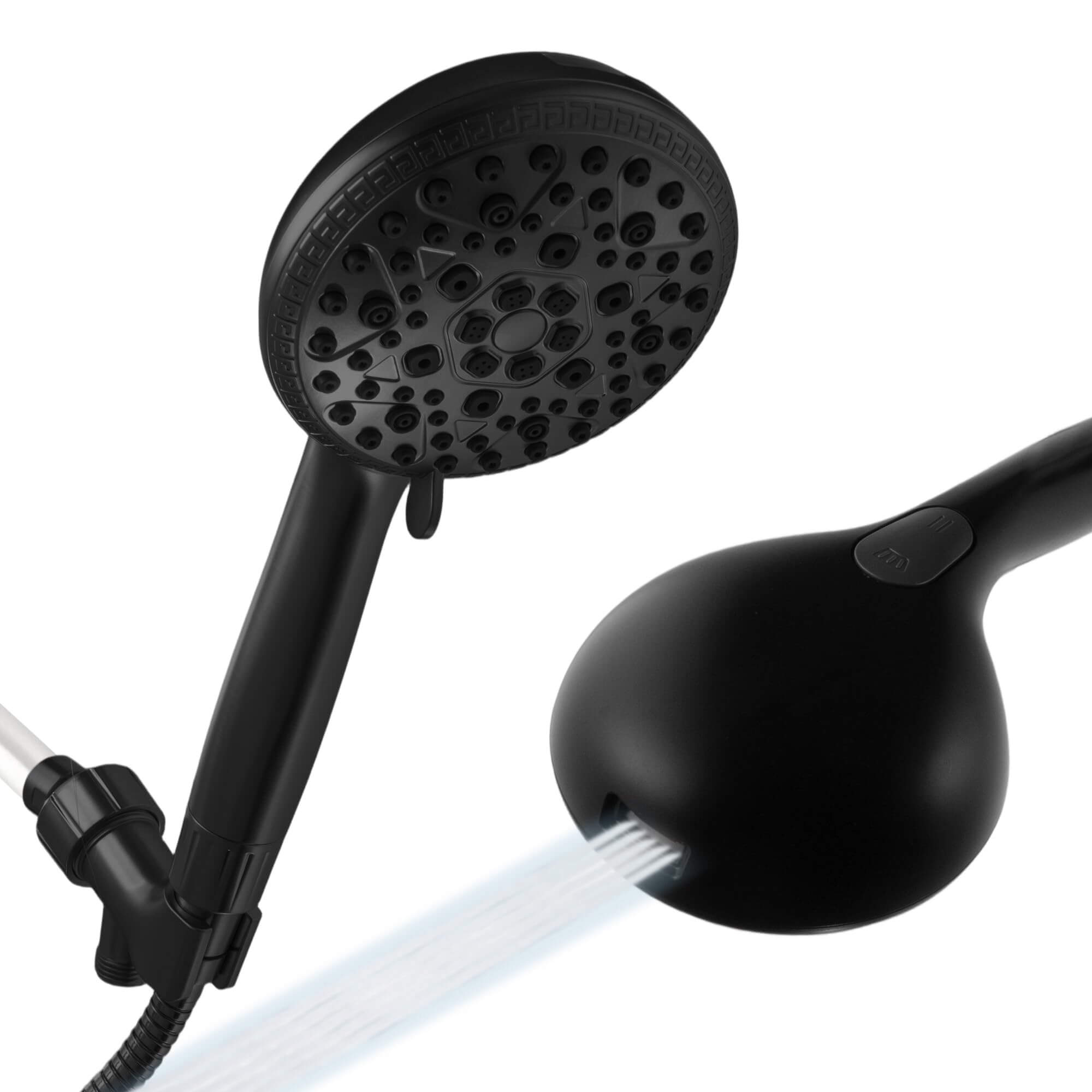 VANCOCO High-Pressure Handheld Shower Head – 9 Spray Modes, 5-Stage Filter, 69" Hose