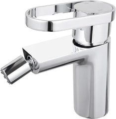 VANCOCO 52010 Bad Wasserhahn Chrom 360° Drehfunktion | Wassersparende Waschbeckenarmatur, geprüft mit 24h Salzsprühtest Klasse 10, passend für Unterbauspülen