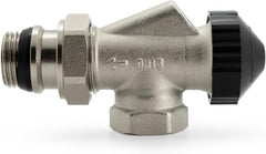 VANCOCO DN15 Heizkörperventil M30x1,5 Thermostatanschluss G1/2 | Verbesserte G1/2-Verbindung mit Dichtring, optimierte präzise Wasserdurchflusssteuerung für Heizkörper